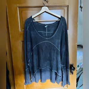 Free People thermal (one of a kind — dyed by me!)